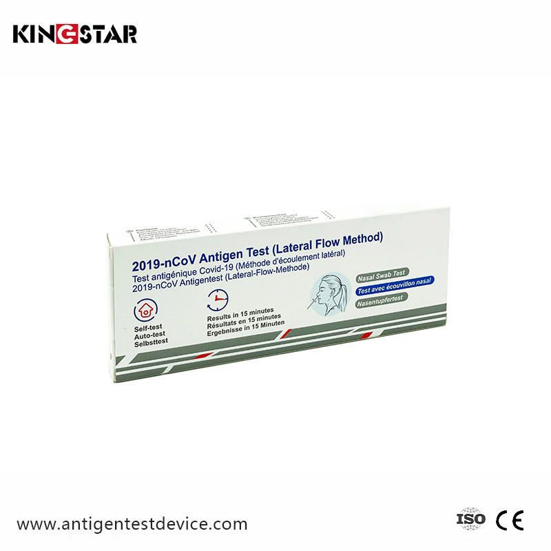 Sudurreko Swab Covid-19 Auto Test Antigeno Test Azkar